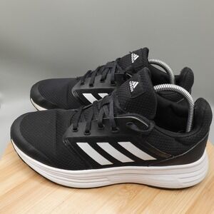 Adidas Shoes Mens 9 Galaxy 5 Black Running Sneaker Athletic FW5717 Flaw